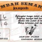Syair SDY Mbah Semar 15 Desember 2022