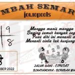 Syair SDY Mbah Semar 25 Desember 2022