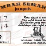Syair SGP Mbah Semar 22 Desember 2022