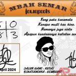 Syair HK Mbah Semar 04 April 2024